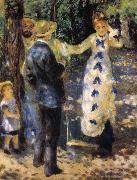 Pierre-Auguste Renoir The Swing oil painting reproduction